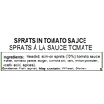 thumbnail image 2 of Sprats De Wolski Riga Dans un en Verre de Sauce Tomate, 2 of 4