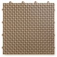 thumbnail image 1 of Big Floors DT24BEIG DuraGrid Extérieur Modulaire Emboîtable Multi-Usage Carreau de Terrasse en Plastique, Lot de 24, Beige, 1 of 10