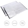 thumbnail image 3 of 2pcs Air Conditioner Outer Machine Cover Waterproof Aluminum Foil Insulation Film Outdoor AC Protector Shield, 3 of 8