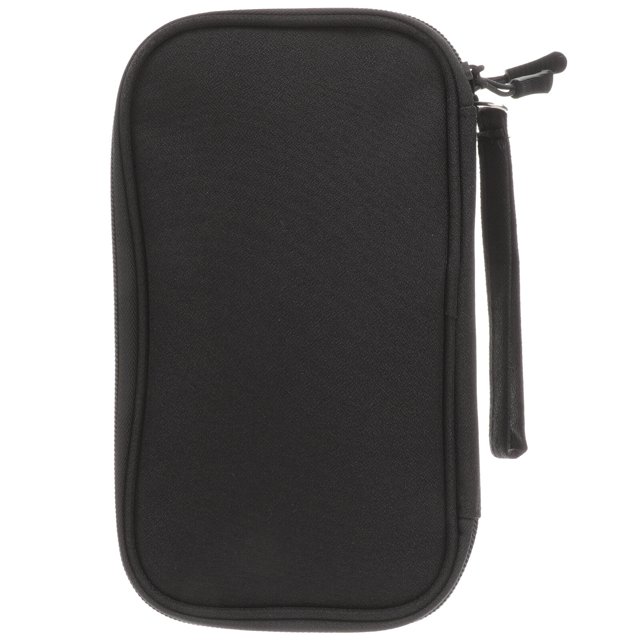 Shisuyan Travel Cable Organizer Pouch Data Cable Organizer Black 1Set 8.5x5.1in