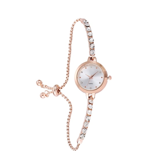 Hearth & Gear Summer Accessories Bracelet Women's Exquisite Dial Watch Large Face Watch for Women Seniors Watch Leather Strap Watch with A Secondhand Watch Band for Men Leather Watch for Men Big Watch