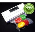 thumbnail image 2 of 1 Roll 8” x 52.5Ft + 1 Roll 11" x 52.5Ft Food Sealer 5Mil Commercial Food Grade Vacuum Sealer Bag for your Cabela's Sealer Food Saver Vacuum Sealer Seal-A-Meal VacMaster Sealer & Weston Vacuum Sealer, 2 of 3