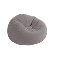 thumbnail image 2 of Intex Fauteuil Lounge Gonflable en Velours Côtelé Sans Haricots, Gris (Lot de 3), 2 of 6