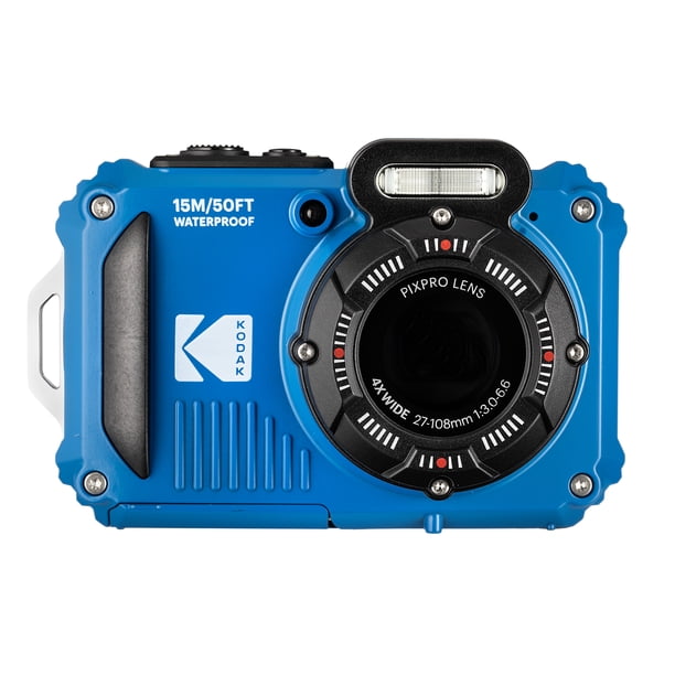 Kodak PIXPRO WPZ2 Digital Camera (Blue) | Waterproof, Shockproof