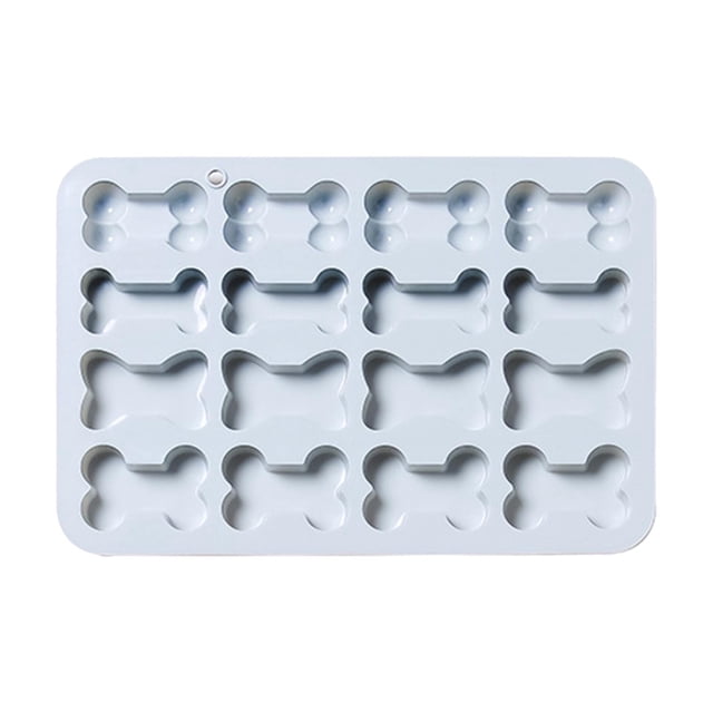 Cake Mould for Pet and Baking Bone Shape Silicone for Chocolate Ice Lattice and Cookies in Kitchen Use
