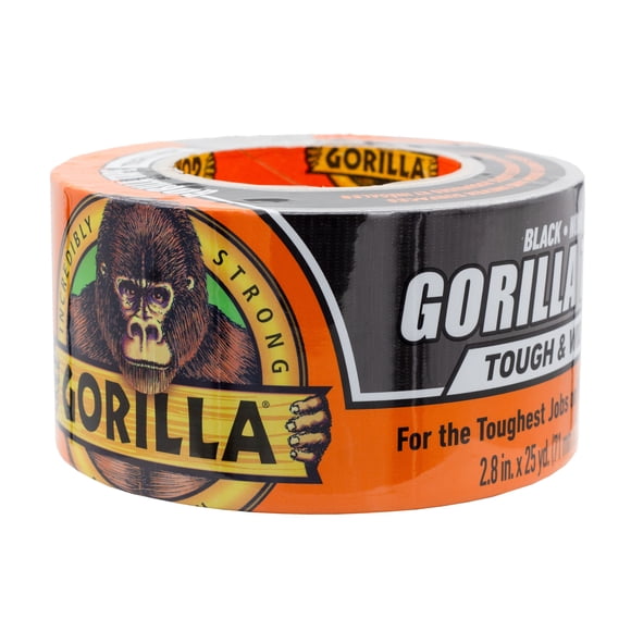 Gorilla Black Tape T&W 25Yd