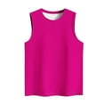 thumbnail image 4 of Erwazi Débardeurs d'Été pour Femmes Grande Taille Col Rond Sans Manches Chandails Basiques pour Femmes T-Shirts Décontractés Amples, 4 of 4