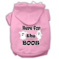 thumbnail image 1 of Ici pour le Boos Sérigraphie Chien Sweat à Capuche Rose Clair XL (16), 1 of 1