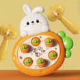 thumbnail image 2 of W-548 White Boy Girl Knocking Toy Design Rabbit Whack A Mole Game For Children Coordination Activity Playtime Fun, 2 of 6