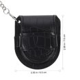 thumbnail image 3 of CIMAXIC Pocket Watch Bamboo Grain Leather Case Portable Pocket Watch Protector Holder,2.99"X2.56"X1.18", 3 of 5