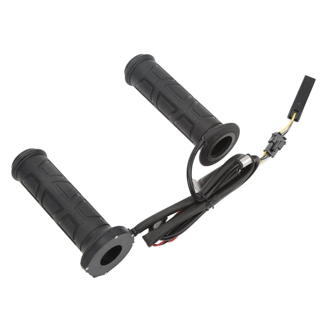 Motorcycle Heated Hand Grips, 12V DC Texture Electric Heated Hand Grips For ATV