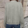 thumbnail image 3 of Birdeem Veste Décontractée Unie pour Femmes, Col Rabattu, Manches Longues, Fermeture Éclair, Mode, Vestes pour Femmes, Blouses pour Femmes, 3 of 7