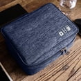 thumbnail image 4 of Waterproof Data Cable Storage Bags Travel Gadget Wires Organizer Zipper Pouch (Black), 4 of 6
