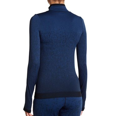 adidas Women's S93957 Icon Seamless Top, Collegiate Navy, L