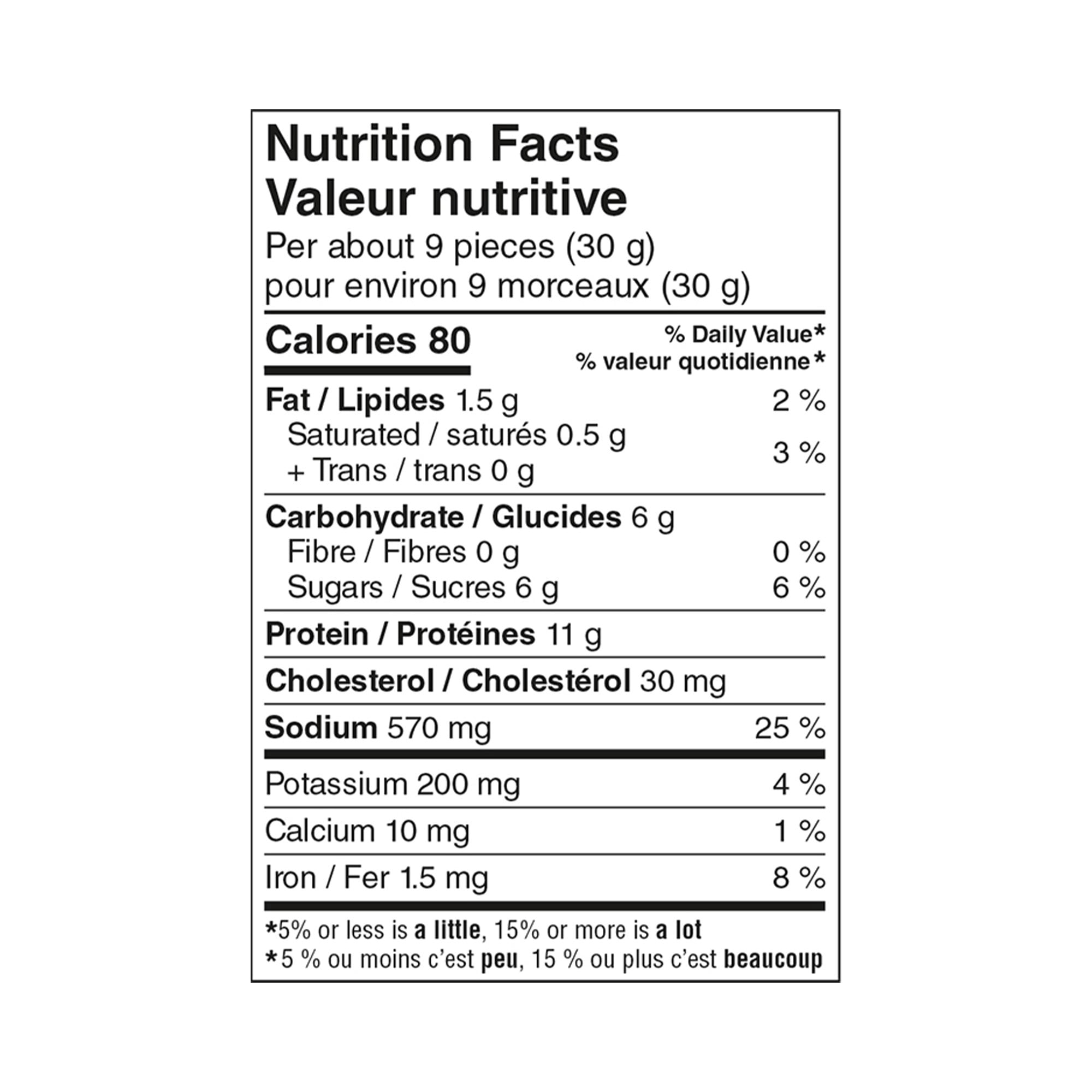 Charqui de bœuf original Naturellement Great Value