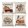 thumbnail image 1 of kurtrusly 4pack/lot Holiday Home With Easy-care Pillowcase Soft Cushion Cover Halloween-16 1Set, 1 of 6
