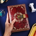 thumbnail image 4 of Meitianfacai Vintage B6 Notebook Password-protected Journal Lockable Diary Notebook Student Stationery B6 Size Journal Notebook Style Password Diary Locking N, 4 of 7