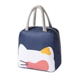 thumbnail image 1 of School Lunch Box Bag 23.5 in x 22 in x 13.5 in Insulated Cloth Bag with Aluminum Foil Lining for Kids, 1 of 1