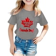 thumbnail image 1 of T-Shirt Classique Décontracté à Manches Courtes pour Tout-Petit HVOBBTY, Chemises pour Enfants T-Shirt Graphique à Manches Courtes Col Rond Crop Top pour Filles et Garçons de 3 à 14 Ans T-Shirt Tee Gris, 11 Ans, 1 of 3
