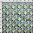thumbnail image 4 of Oneoonerayon GreenFabricabstractcraft ProjectsDecorFabricImprintedbytheyard56 Pouces de Large, 4 of 4