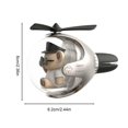 thumbnail image 3 of Car Air Freshener, Astronaut Shape Cute Dog Car Vent Clip Air Freshener, Automotive Outlet Fan Diffuser for Auto Accessories Decor, 3 of 8