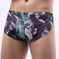 thumbnail image 2 of Silk Boxer Briefs for Men Fashion Ice Silk Panties Briefs Fashion Breathable Nylon Mesh Boxers Mens Medium Boxer Briefs Mens Breathable Boxer Briefs Mens Large Boxer Briefs, 2 of 3