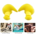 thumbnail image 4 of 5 Pcs Bouchons d'Oreilles pour Adultes Réutilisables en Silicone Doux Protection des Oreilles pour Douche et Autres Sports Nautiques, 4 of 11