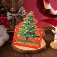thumbnail image 4 of Gift Cards Christmas Christmas Tree Print Greeting Card for Florists, Bakeries, Gift Giving, Small Card, Information Card Small Christmas Tree, 4 of 6