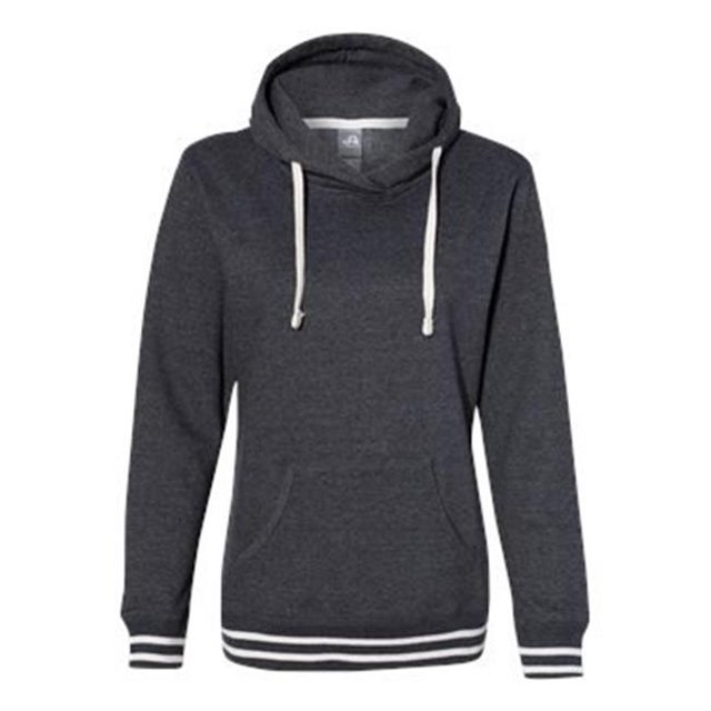 J. America B34028505 Sweat à Capuche pour Femmes, Noir - Large