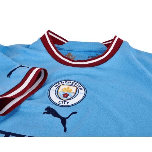 Official Puma Men's Erling Haaland #9 Manchester City Home Jersey