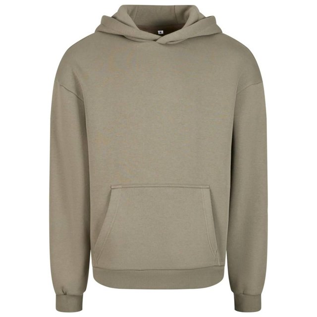 Build Your Brand Adult Fluffy Pullover Hoodie