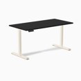 thumbnail image 1 of Desky Bureau de Jeu Assis-Debout Simple - Noir / 59,1 x 29,5 Pouces / Blé, 1 of 10