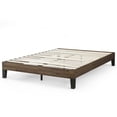 thumbnail image 4 of Zinus 12 Inch Acacia Wood Platform Bed Frame / No Boxspring Needed / Wood Slat Support / Easy Assembly / Tools Included, 5 Yr Warranty, 4 of 7