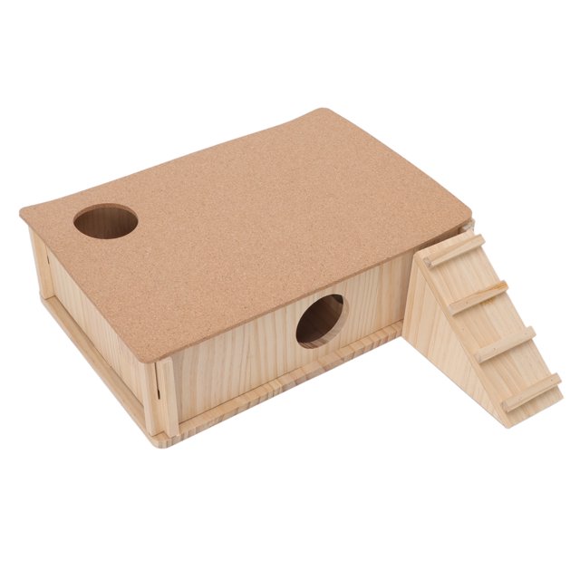 Plateforme Cachette pour Hamster, Maison Plateforme Multi-Hamster, Clarté Remarquable