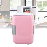 Portable Mini Fridge 4L Car Cooler Warmer Skincare Beverage with Detachable Partition, Car Fridge Refrigerators for Mother's Day Gift, Skincare, Beverage,