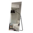 thumbnail image 1 of NeuType Full Length Mirror Floor Large Wall Mounted Bedroom Dressing Mirror White 59"x19", 1 of 8