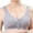 Dark Gray, variant on Virmaxy Womens Wireless Bra Solid Color Wirefree High Elastic Large Size Comfortable Bra Solid Color Non Steel Ring High Elastic Oversized Comfortable Bra Pink XXL