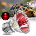 thumbnail image 3 of Reptile Lamp 75W Reptile Heat Bulb Amphibian Heat Lamp Sun Basking Lamp, 3 of 10