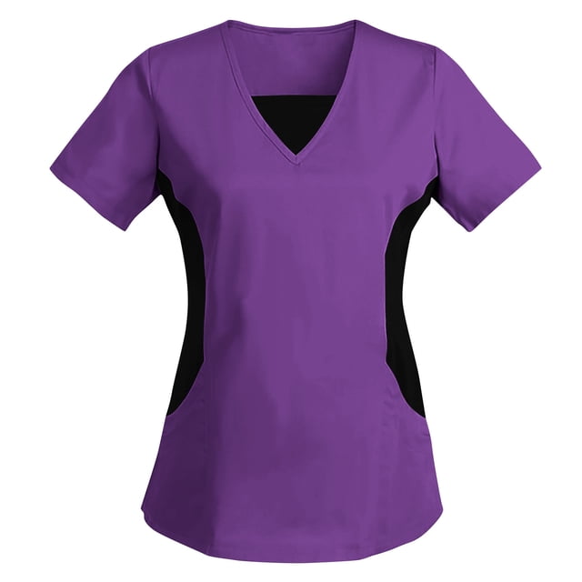Personalized Customizable Embroidered Women's Scrub Top