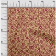 thumbnail image 1 of oneOone Georgette Viscose Medium Yellow Fabric Floral & Texture Sewing Craft Projects Fabric Prints By Yard 42 Inch Wide, 1 of 4