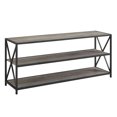 thumbnail image 4 of Manor Park 2 Shelf Industrial Wood Bookcase, 60", 4 of 5