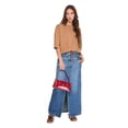 thumbnail image 2 of George Women's Elbow-Sleeve Oversized Top, 2 of 6