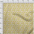 thumbnail image 3 of oneOone Silk Tabby Light Yellow Fabric Animal Craft Projects Decor Fabric Printed By The Yard 42 Inch Wide, 3 of 5
