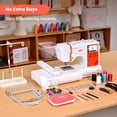 thumbnail image 3 of Poolin EOC03RE Embroidery Machine 4x9.25" Large Area, 4.3" Touch Screen, Wifi Connectivity with embroidery Kit, 3 of 10
