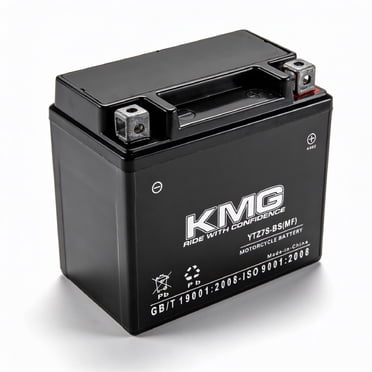 KMG KMG YTZ7S Batterie AGM, 12V 6Ah 120CCA Moto, VTT et Trottinette