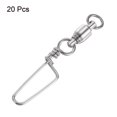 thumbnail image 3 of Unique Bargains 72LBS Roulements à Billes en Acier Inoxydable Pêche Snap Pivotants, 20 Pack, 3 of 5