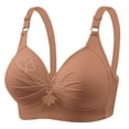 thumbnail image 4 of Yuyuzo Plus Size Bras for Women No Underwire Full Coverage High Support Full Coverage Everyday Bras, 4 of 6