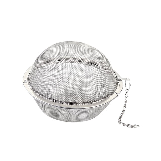 Stainless Steel Tea Mesh Filter for Loose Leaf Tea and Seasoning | Durable Strainer Diffuser for Soaking and Brewing | 2024 Style Kitchen Accessory