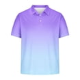 thumbnail image 4 of QATAINLAV Men's Classic Fit Polos Shirts Performance Stretch Golf Tees Shirt Solid Moisture Wicking Short Sleeve Tennis Tops Multicolor S Lightning Sale, 4 of 6