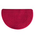 thumbnail image 3 of Half Circle Doormat Half Round Entryway Rug Half Circle Doormat Semicircle Floor Mat Dust Trap Polyester Fiber Strong Absorption Anti Slip For Outdoor Indoor, 3 of 5